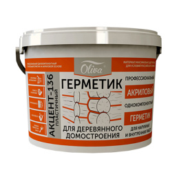 Герметик по дереву Акцент 136 Сосна (7 кг)