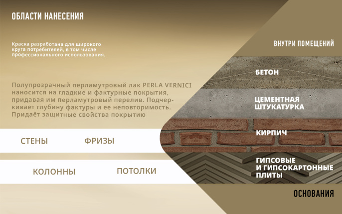 Decorazza Лессировка перламутровая PERLA VERNICI, 1 л, оттенок Chameleon, колеруемая для наружных работ