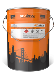 Prodecor Грунт-эмаль Prodecor 2201 эпоксидная, Красно-коричневый, 24 кг — грунт-эмаль эпоксидная, химстойкая, защитно-декоративная для фасада