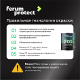 Грунт-эмаль FERUMPROTECT-201 classic полуматовая, 18 кг, Шоколад — ferumprotect для промышленности, для фасада